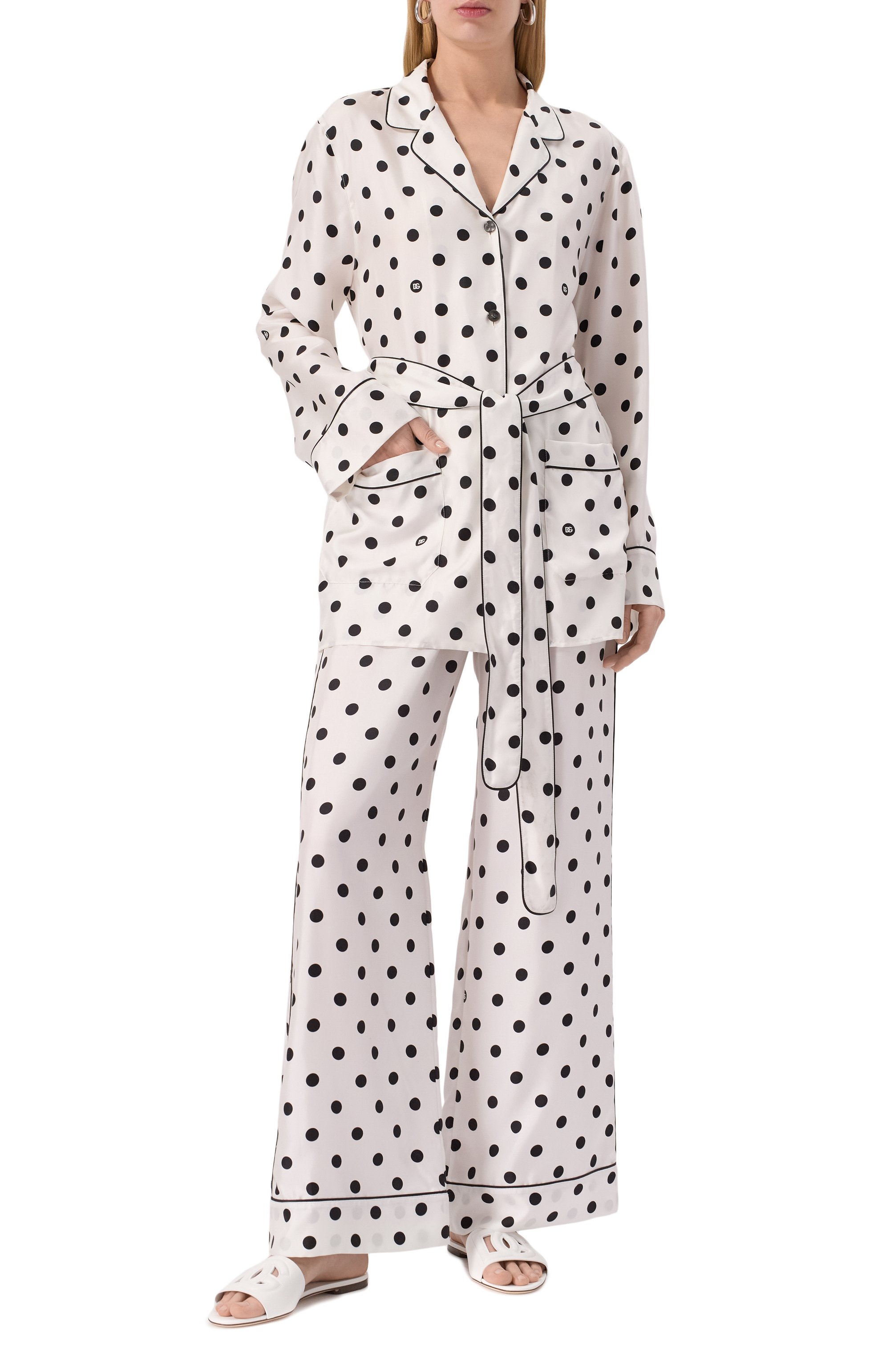 Шелковая блузка DOLCE & GABBANA, арт. F5I89T/IS1VI, фото 2