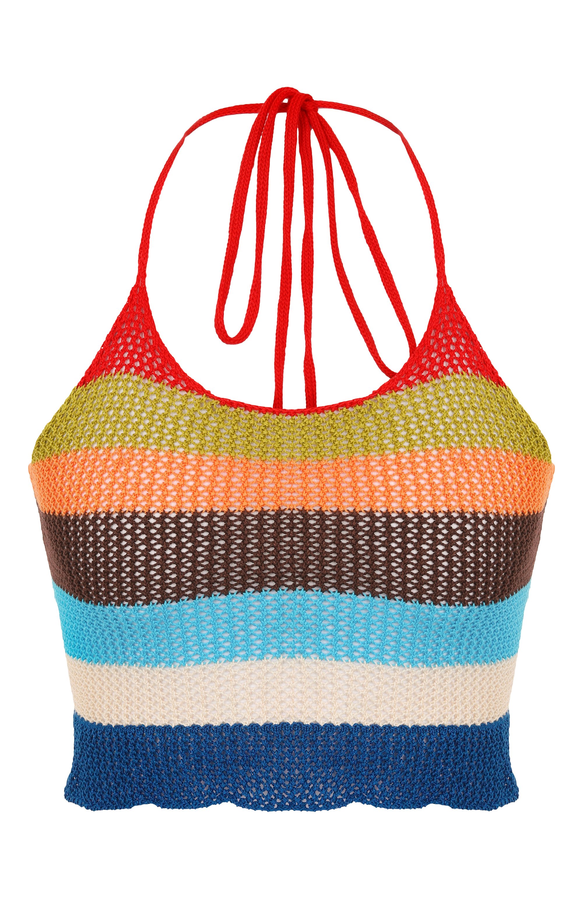 Хлопковый топ DSQUARED2 разноцветного цвета по цене 44600 руб., арт. S73HA0171/D13128, фото 1 Хлопковый топ DSQUARED2, арт. S73HA0171/D13128, фото 1