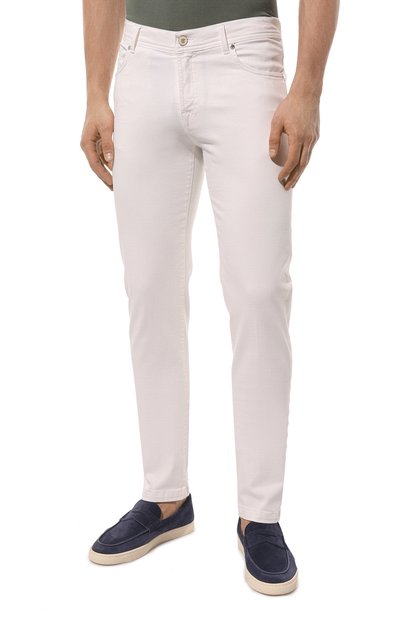 Брюки из хлопка и шелка MARCO PESCAROLO, арт. NERAN0M18/47J01, фото 3