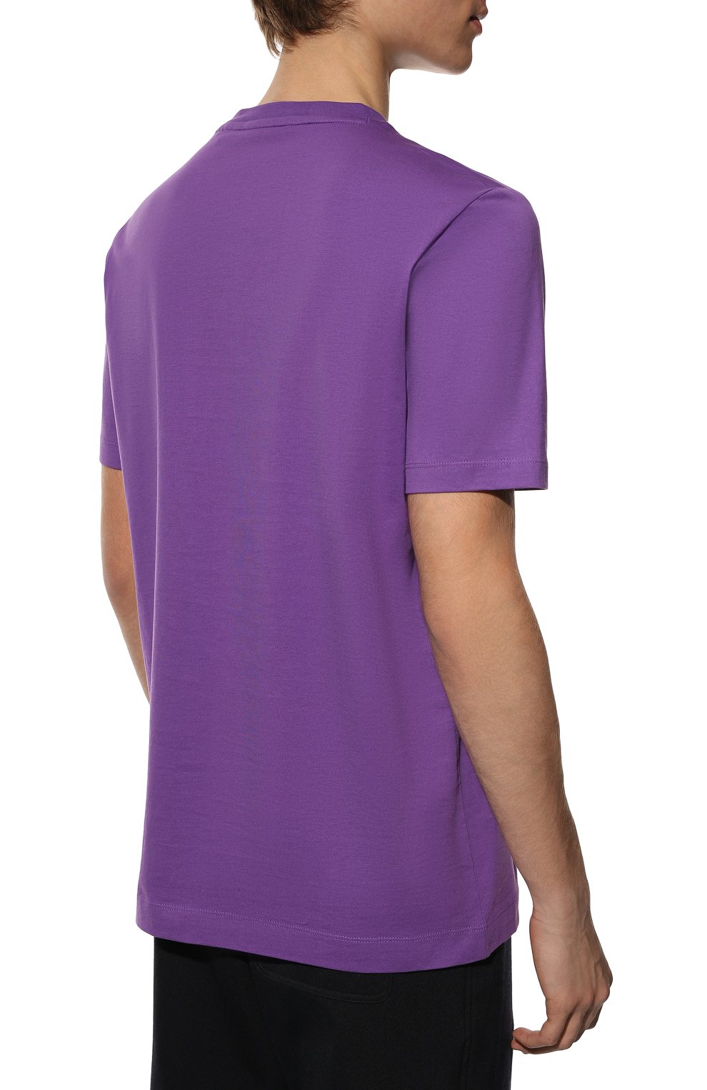 Хлопковая футболка BOSS, арт. 50468347, фото 4