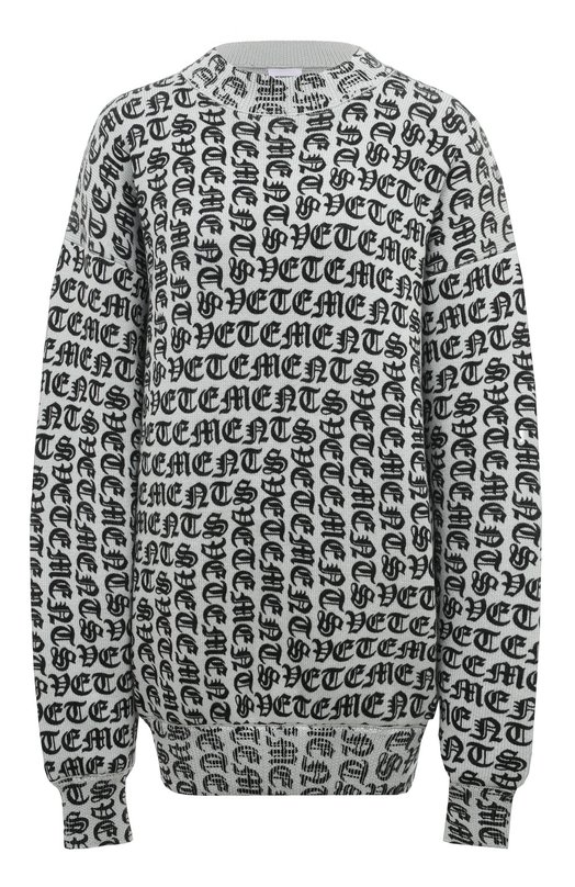 Шерстяной свитер VETEMENTS