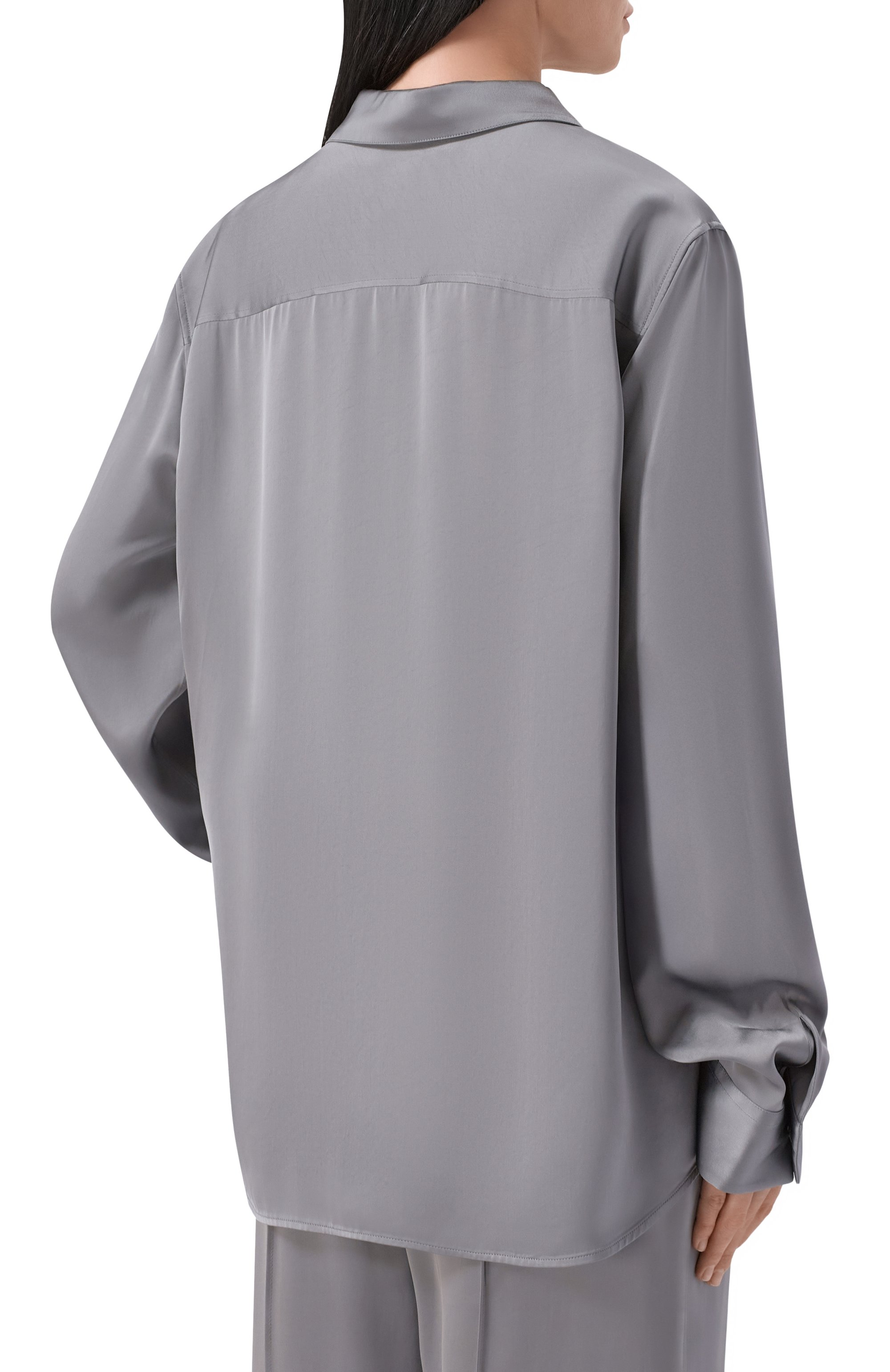 Атласная рубашка JIL SANDER, арт. J04DL0003/J65022, фото 4