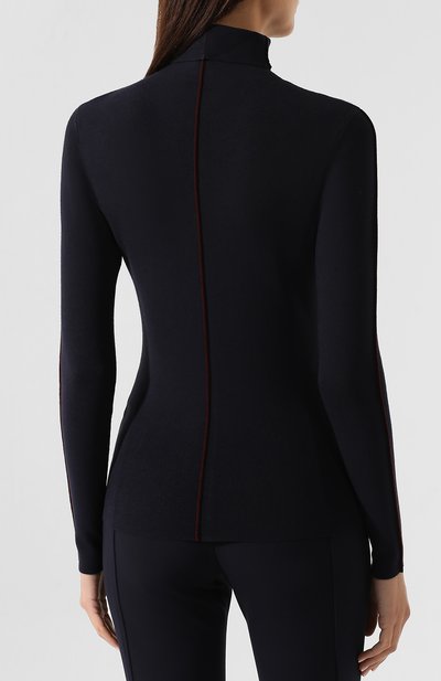 Водолазка из вискозы VICTORIA, VICTORIA BECKHAM, арт. KNTVV 136 PAW19 VISC0SE BLEND, фото 4