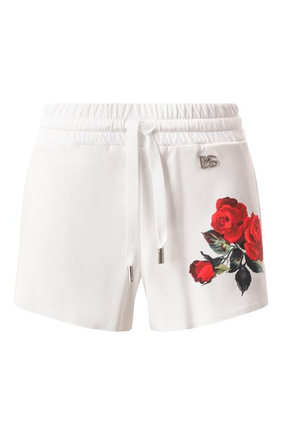 Женские хлопковые шорты DOLCE & GABBANA, арт. FTCKKT/GDCZZ