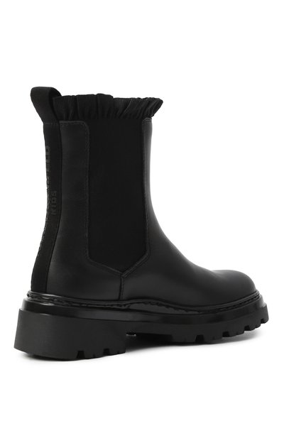 Кожаные челси KARL LAGERFELD KIDS черного цвета по цене 24750 руб., арт. Z30984, фото 3 Кожаные челси KARL LAGERFELD KIDS, арт. Z30984, фото 3