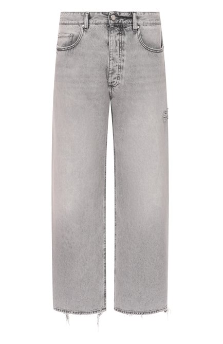 Мужские джинсы ICON DENIM LA светло-серого цвета, арт. WILL/ID8820 | Фото 1 (Автоматизация состава: Проставлено; Длина (брюки, джинсы): Стандартные; Материал внешний: Хлопок; Автоматизация ТО: Проставлено)