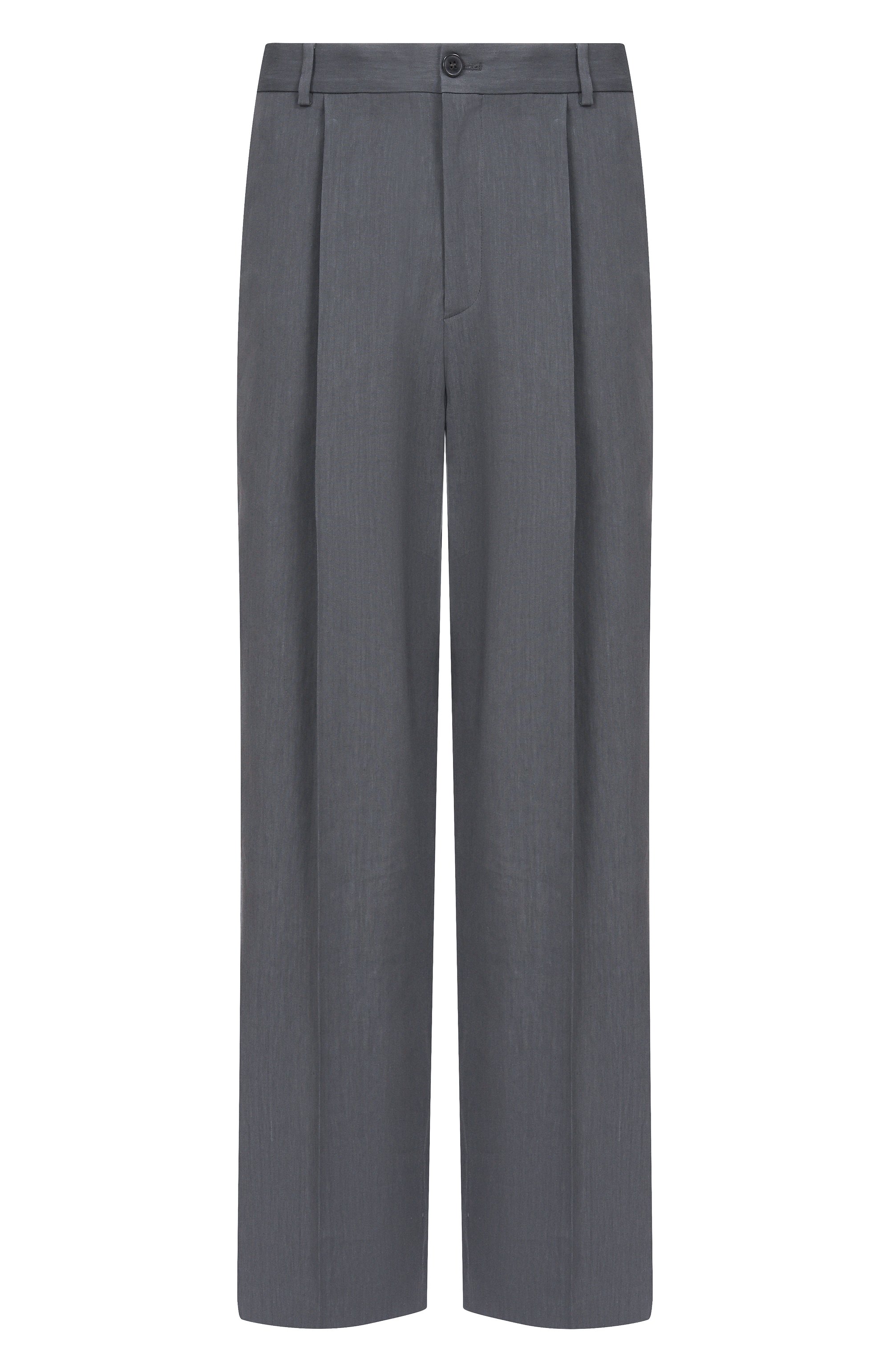 Брюки изо льна и вискозы DRIES VAN NOTEN, арт. 020900/3237, фото 1