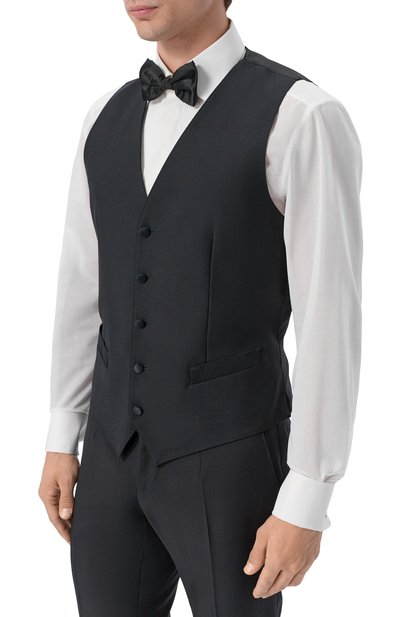 Смокинг-тройка из шерсти и шелка DOLCE & GABBANA, арт. GK2WMT/GG829, фото 4