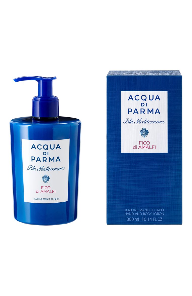 Лосьон для рук и тела blu mediterraneo fico di amalfi (300ml) ACQUA DI PARMA бесцветного цвета, арт. ADP081639 | Фото 2 (Нос: Не проставлено; Региональные ограничения белый список (Axapta Mercury): Не проставлено; Назначение: Для рук, Для тела; Тип продукта: Лосьоны)