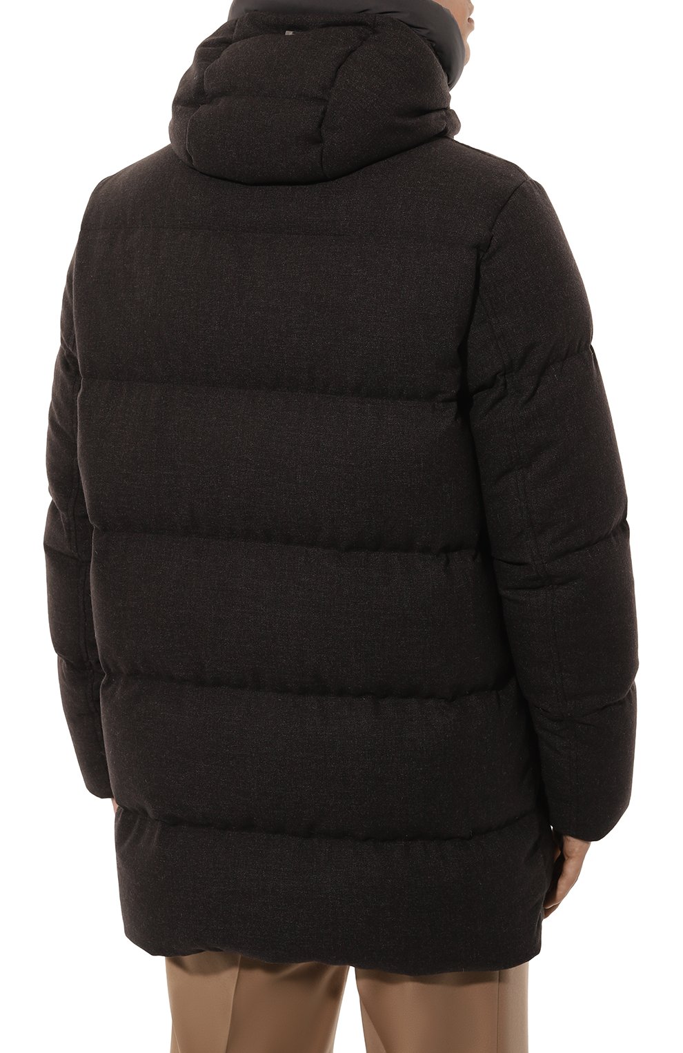 Шерстяной пуховик HERNO, арт. PI001143U-RUS/33279, фото 4