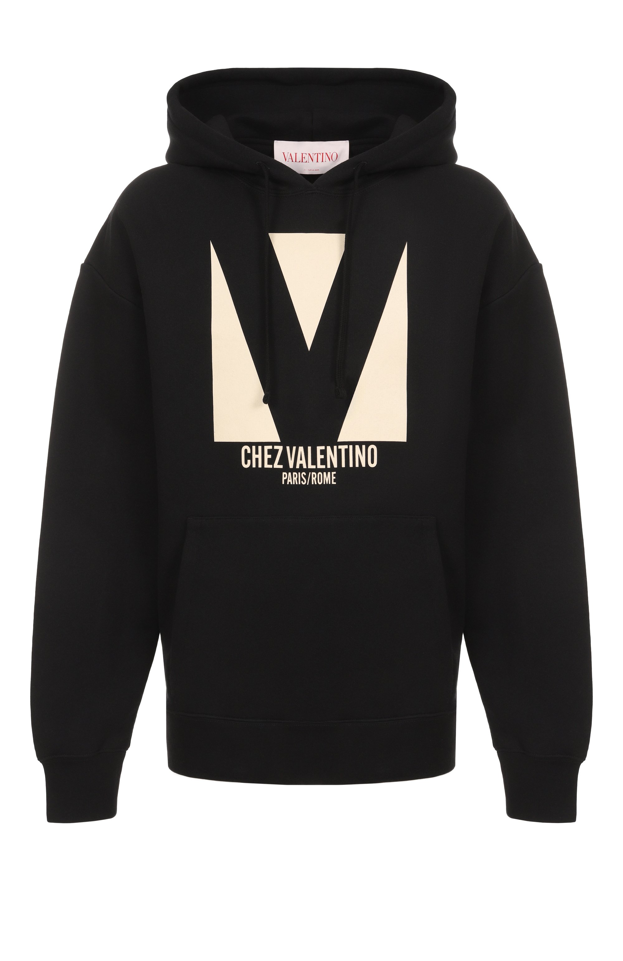 Хлопковое худи VALENTINO, арт. 6V3MF28NAQA, фото 1