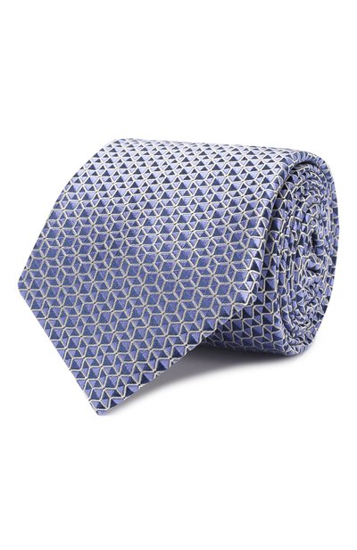 Мужской шелковый галстук CANALI, арт. 18/HJ02682
