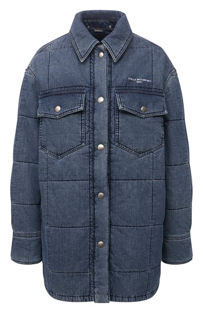 Женская хлопковая куртка STELLA MCCARTNEY, арт. 603988/S0H54