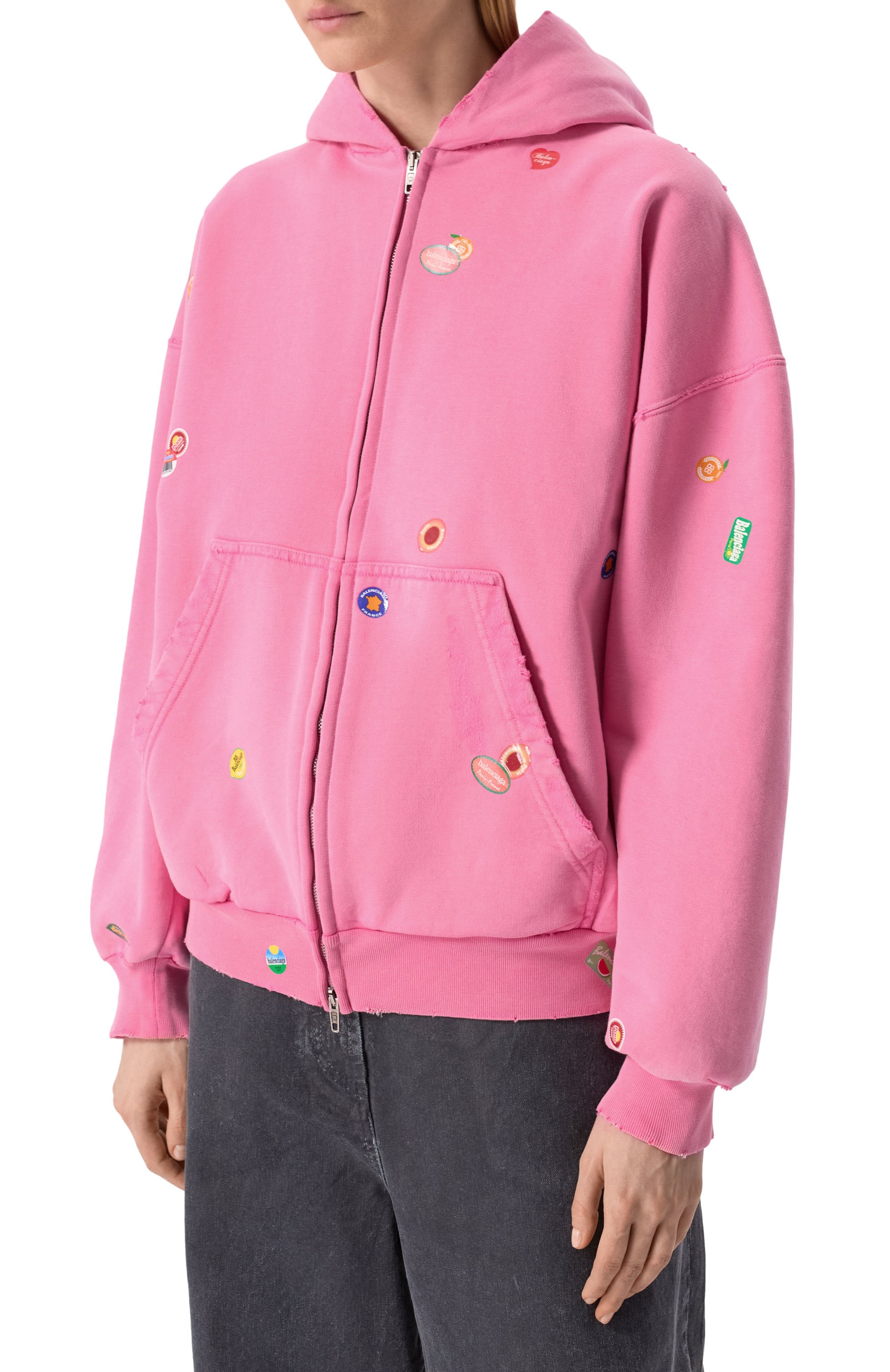 Хлопковая толстовка BALENCIAGA, арт. 803264/TRVS5, фото 7