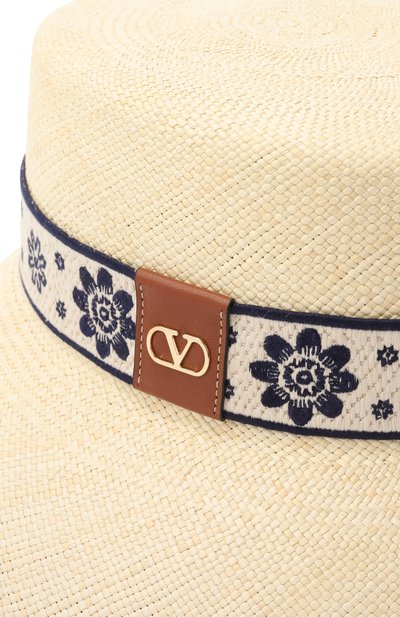 Соломенная шляпа VALENTINO, арт. 6W2HGA40/SRU, фото 4