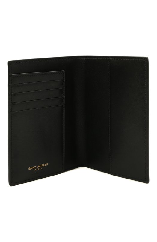 Обложка для паспорта Saint Laurent 607659/02G0W Чёрный  607659/02G0W Фото 3