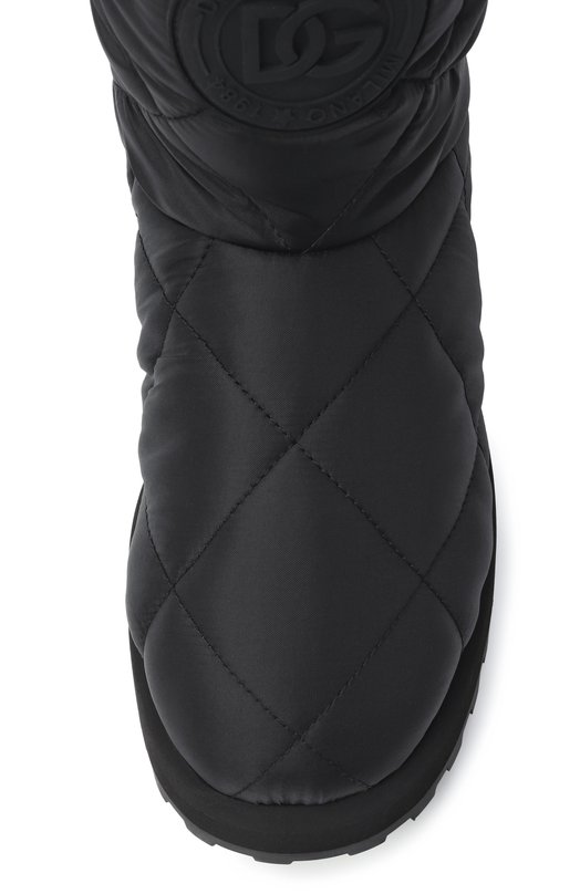 Текстильные полусапоги Dolce & Gabbana CT1096/AQ075 Чёрный  CT1096/AQ075 Фото 6