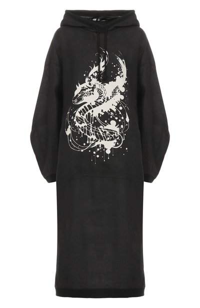 Женское льняное платье MIDGARD PARIS, арт. DR1802-LN-BK/BJ