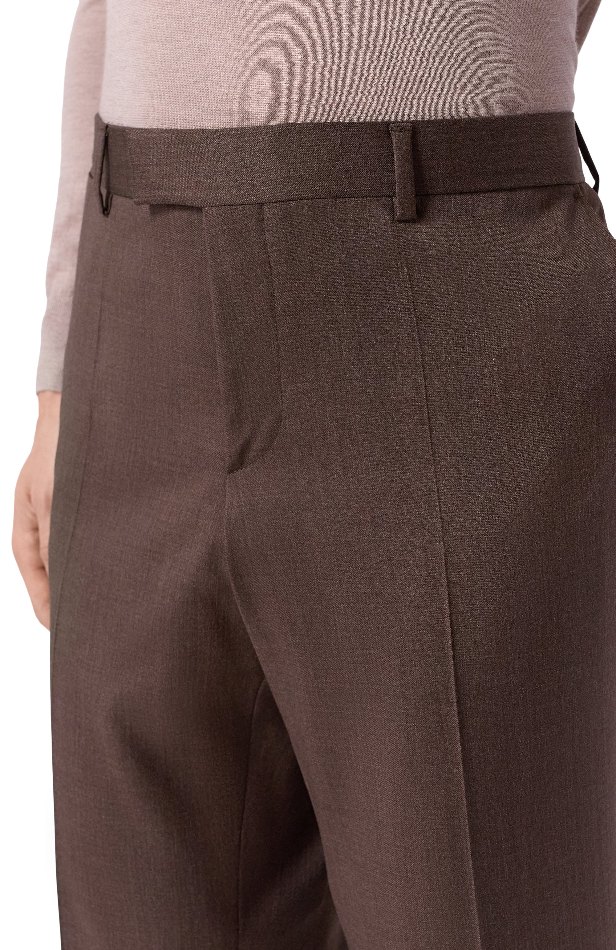 Шерстяные брюки BOSS, арт. 50551965, фото 5