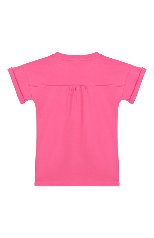 

Хлопковое платье Moschino, Розовый