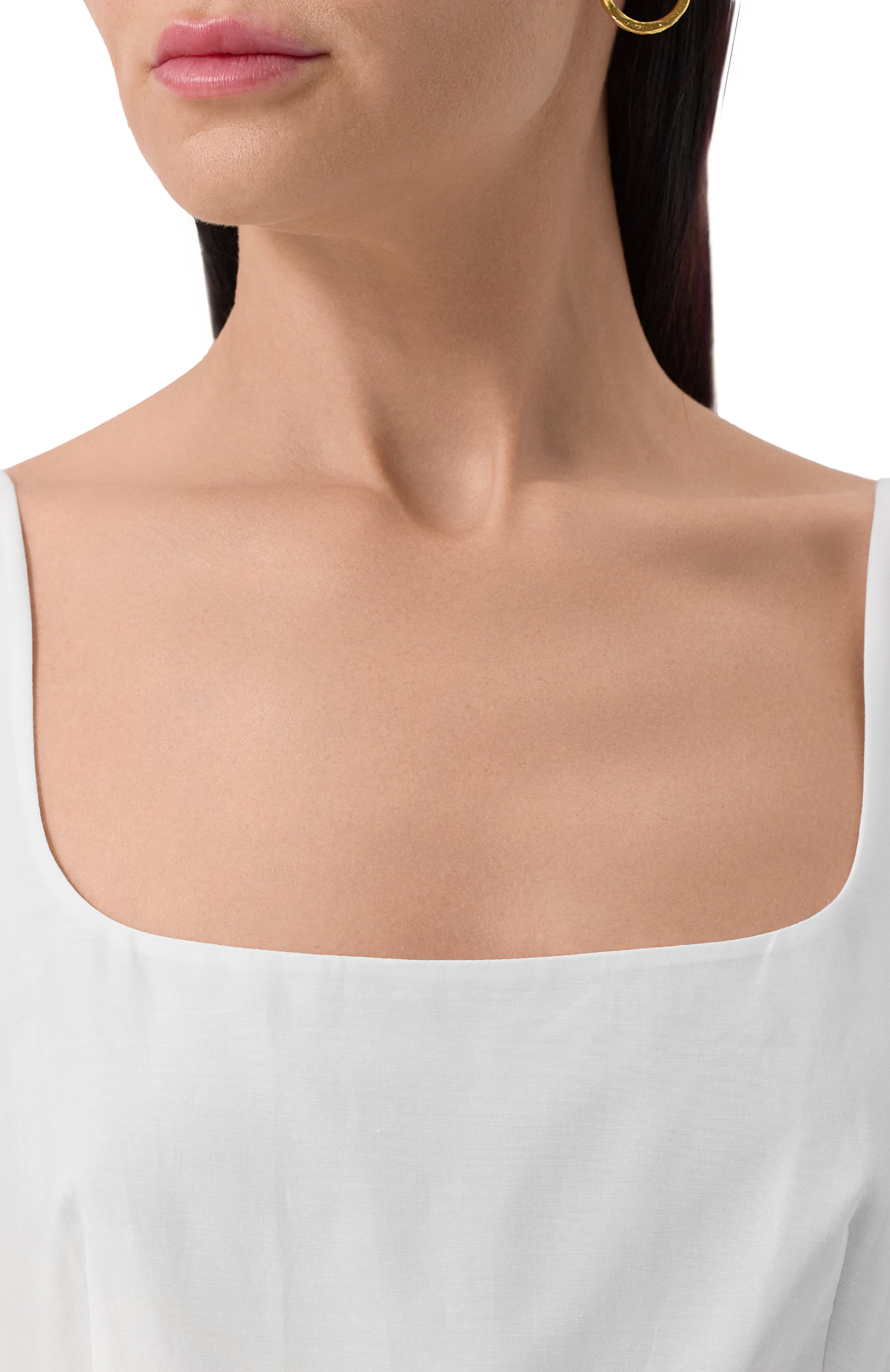 Платье из хлопка и шелка 12 STOREEZ, арт. 131880, фото 5