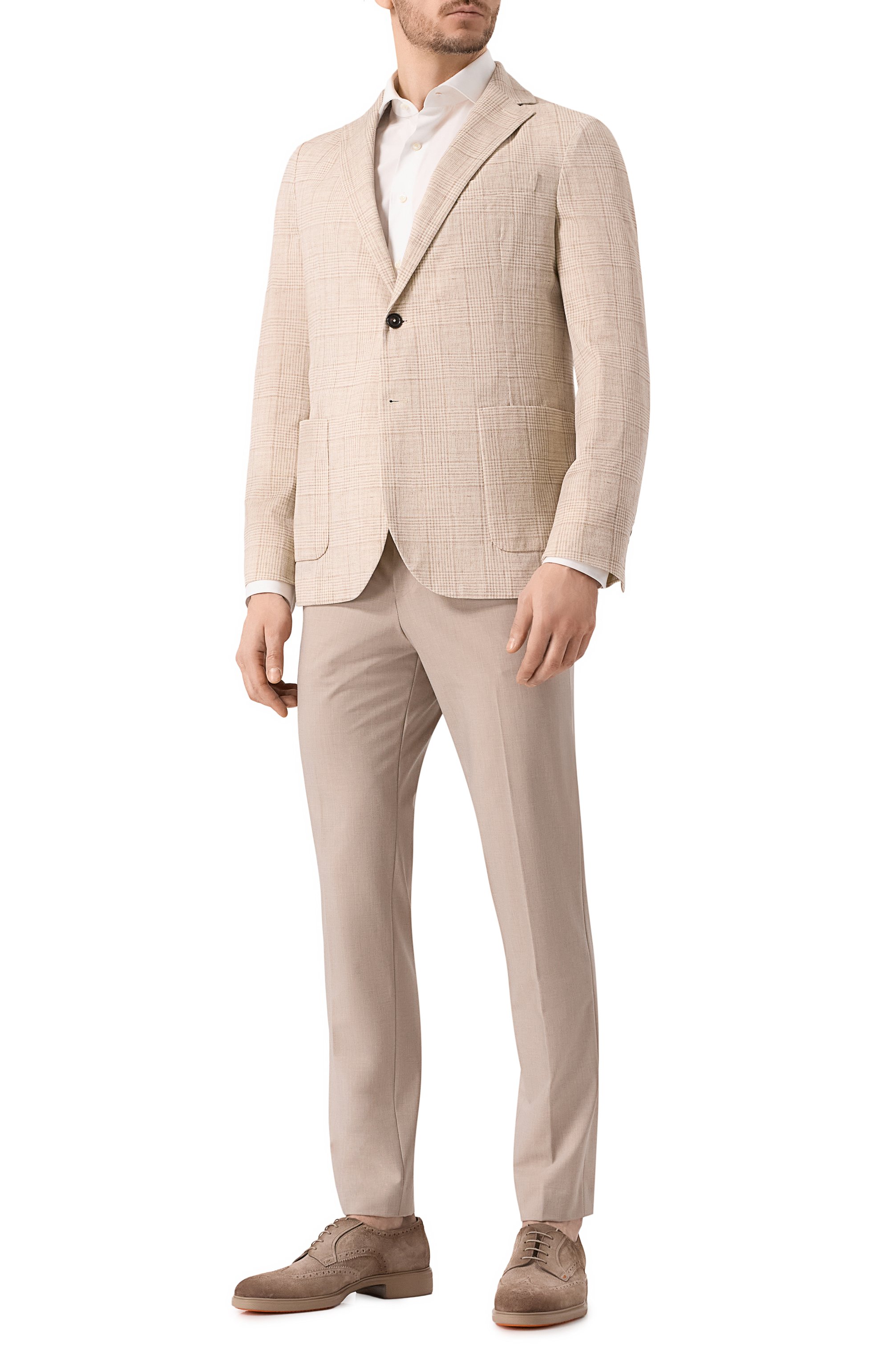 Замшевые дерби easy SANTONI, арт. MGEG19033TAUXGEX, фото 2