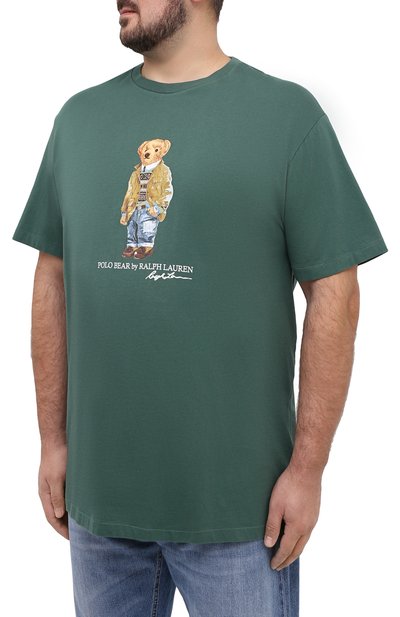 Хлопковая футболка POLO RALPH LAUREN, арт. 711829161/PRL BS, фото 3