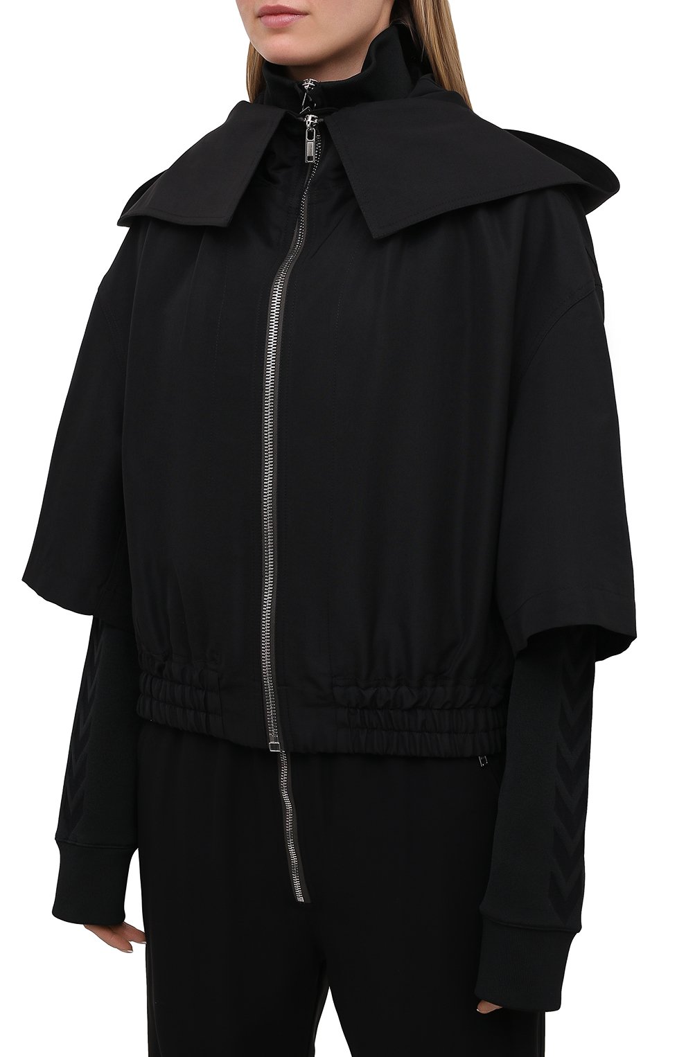 Куртка RICK OWENS черного цвета по цене 112500 руб., арт. RP21S3736/TS, фото 3 Куртка RICK OWENS, арт. RP21S3736/TS, фото 3