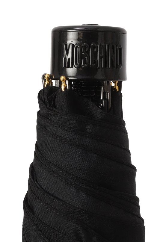 Складной зонт Moschino 8425 SUPERMINI Чёрный  8425 SUPERMINI Фото 6