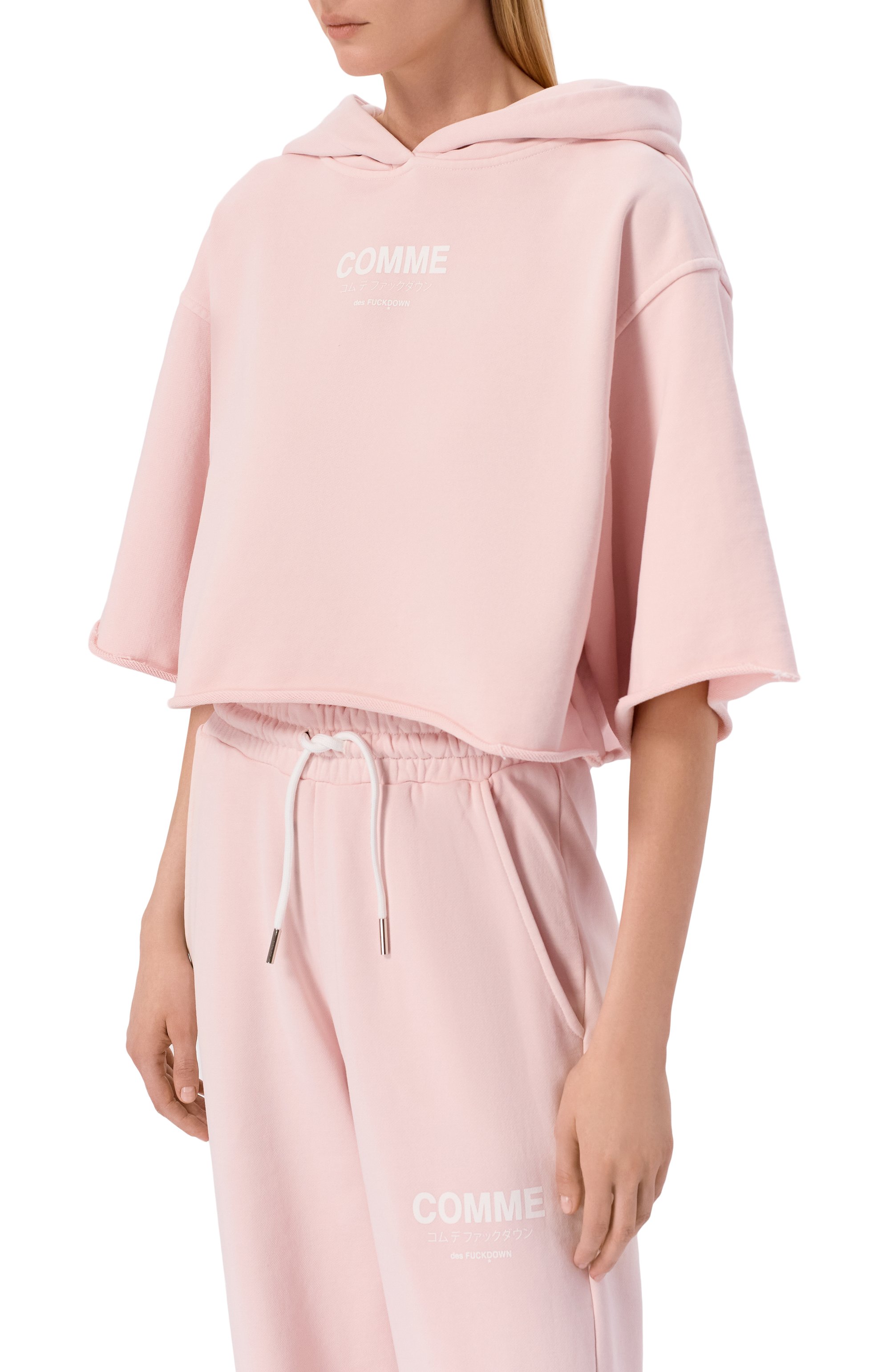 Хлопковое худи COMME DES FUCKDOWN, арт. CFABW01580, фото 3