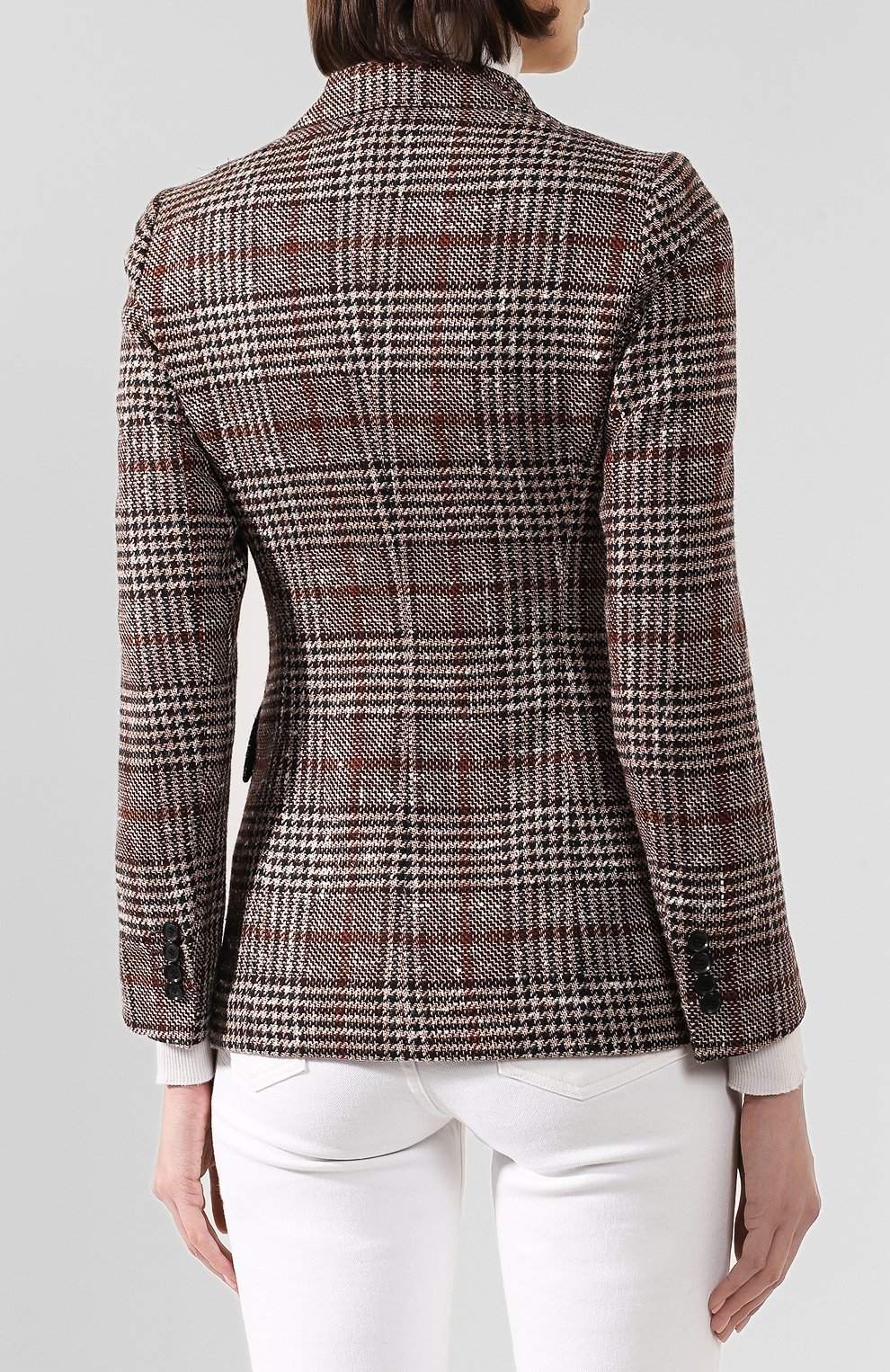 Жакет из смеси кашемира и шелка KITON, арт. D48522K01S58, фото 4