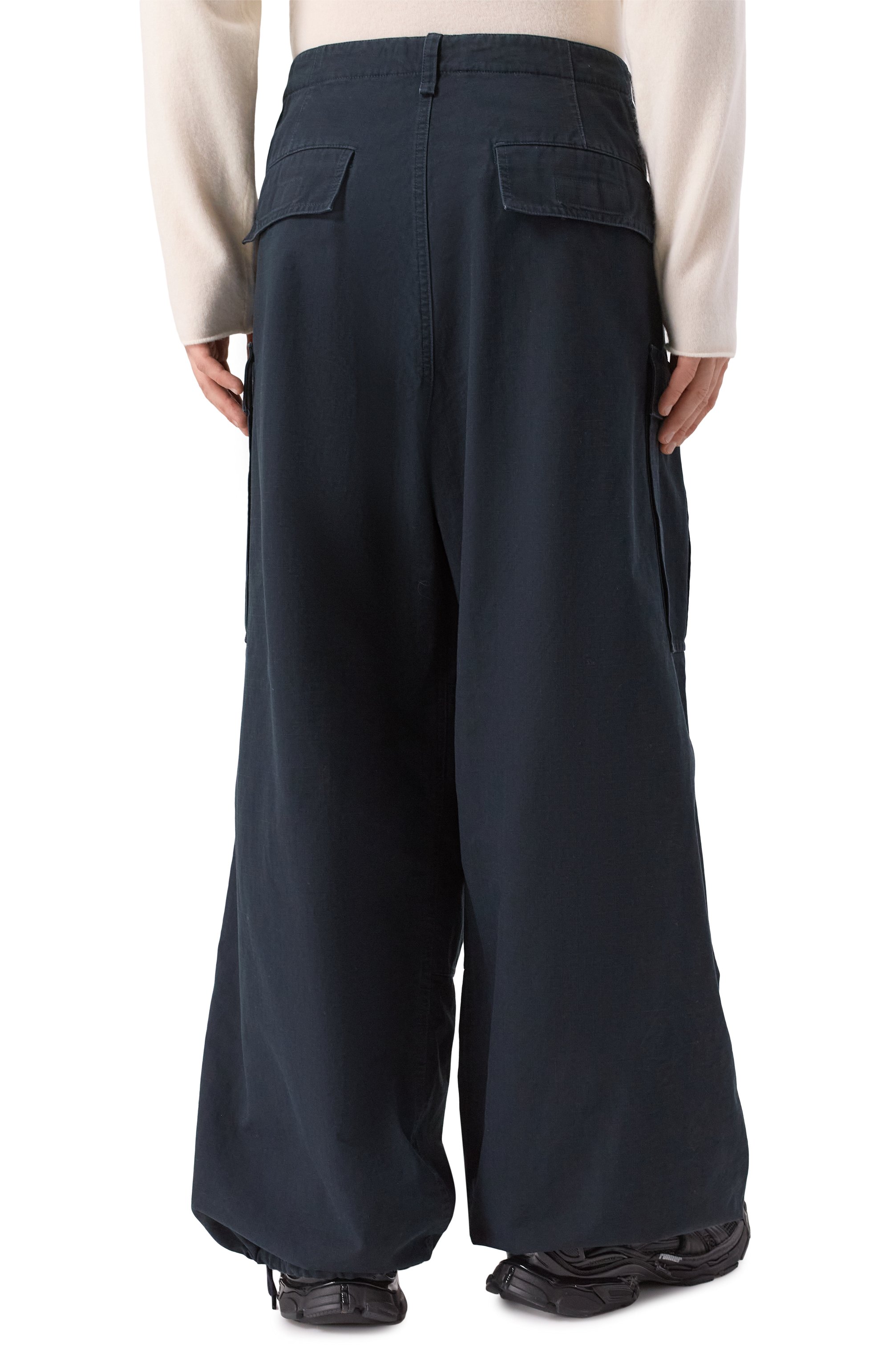 Хлопковые брюки BALENCIAGA, арт. 814571/TQP13, фото 4