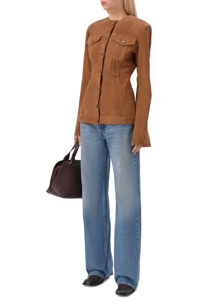 Замшевая куртка HAIKURE, арт. HEW09117PL005TP/TEMPLE SUEDE, фото 2