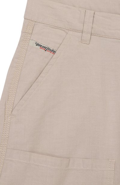 Хлопковые шорты DIESEL, арт. J02678/KXBSN, фото 3