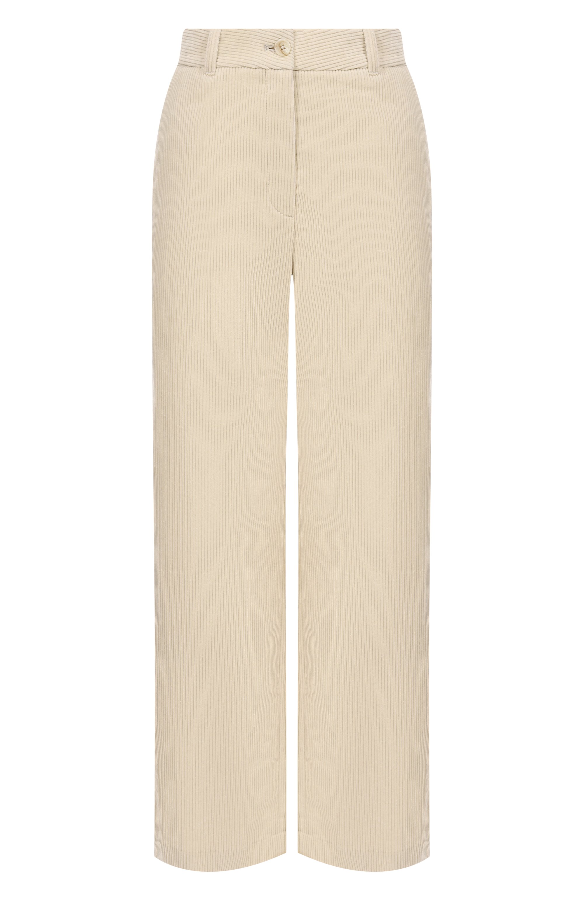 Вельветовые брюки DUNST кремового цвета по цене 14650 руб., арт. UDPA5D222CR, фото 1 Вельветовые брюки DUNST, арт. UDPA5D222CR, фото 1