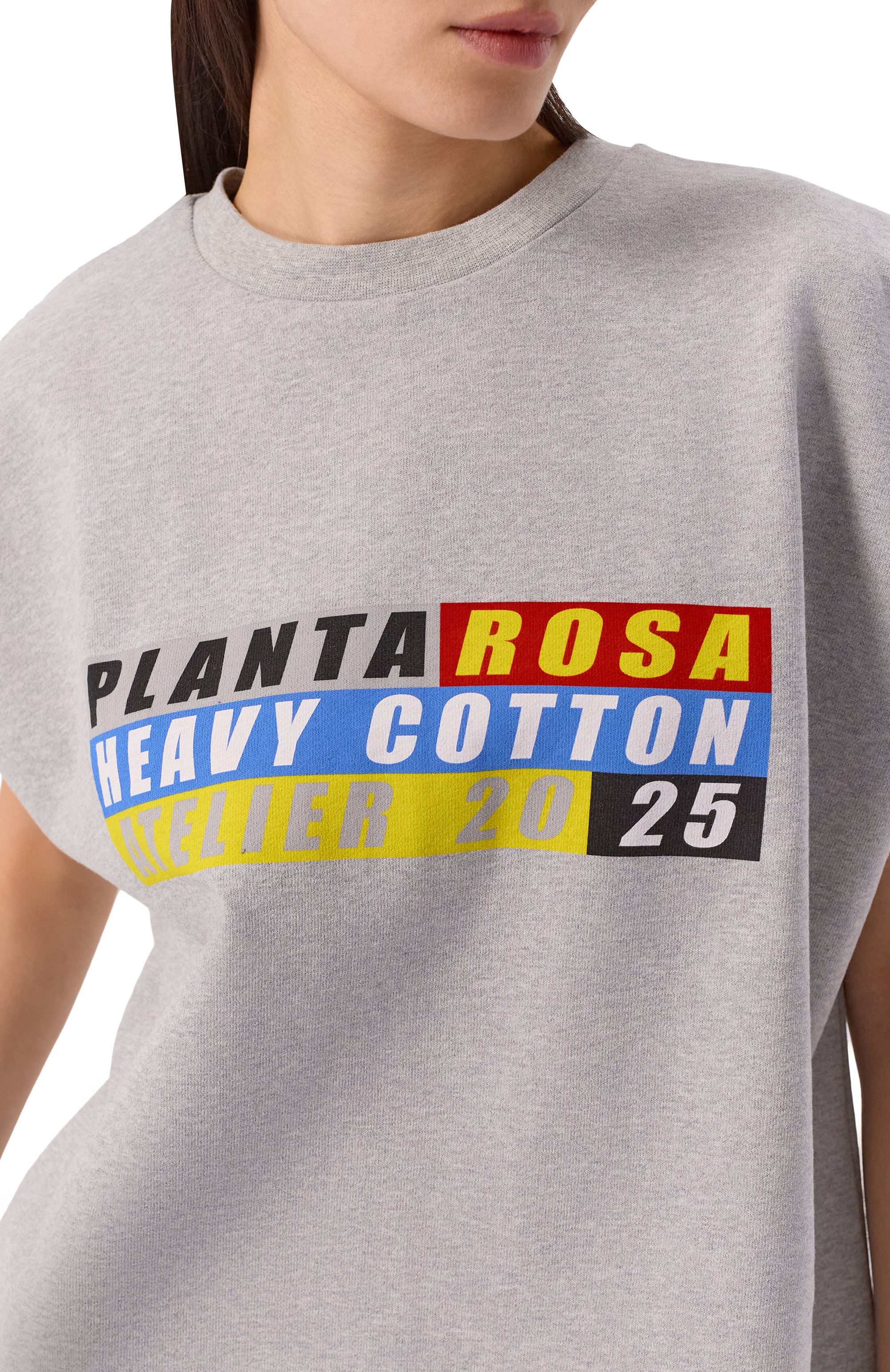 Хлопковая футболка PLANTA ROSA, арт. PR/T017/HEAVY-COTTON/350VELVET, фото 8