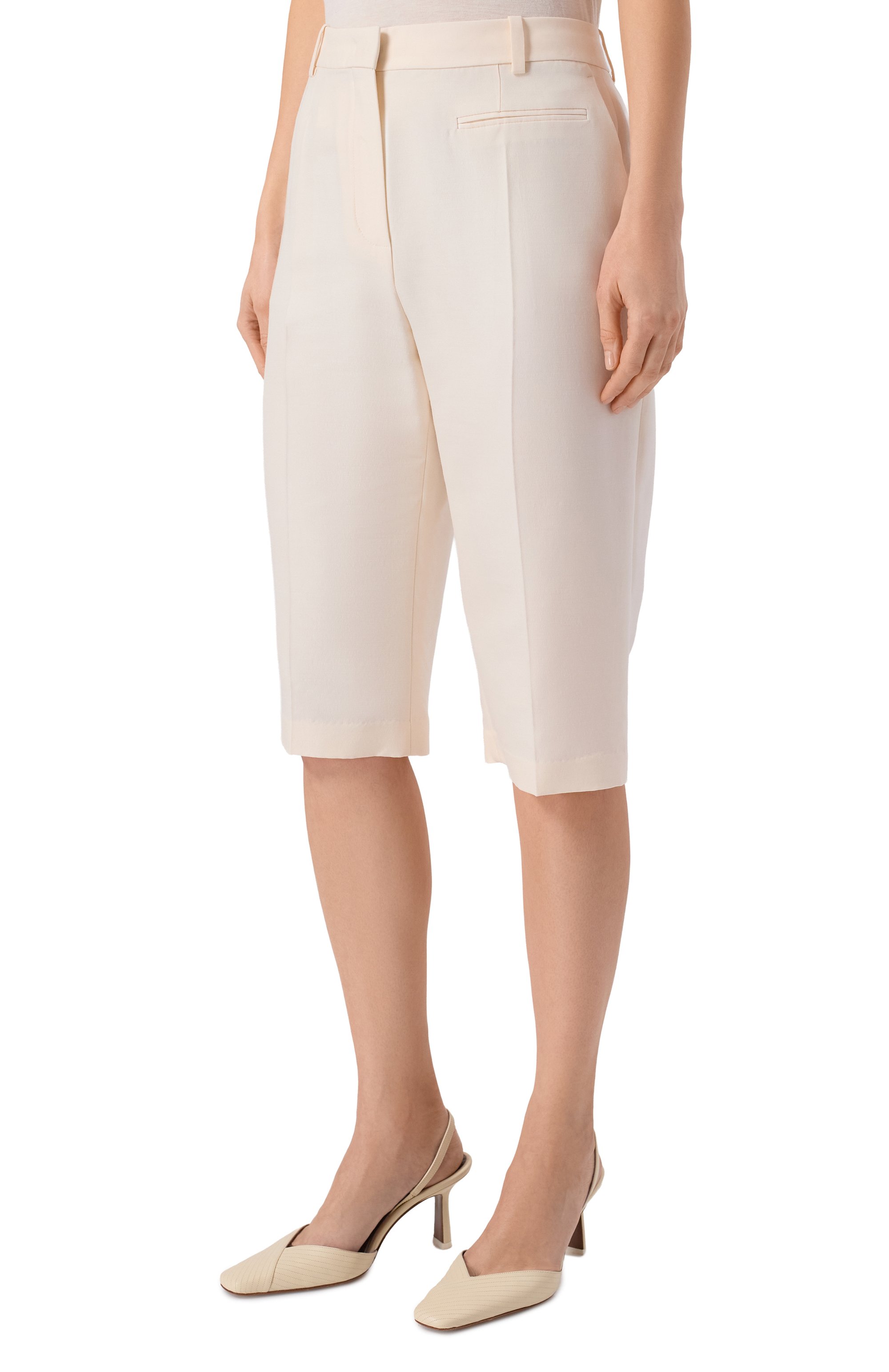 Шорты из шерсти и шелка 12 STOREEZ, арт. 137106, фото 3