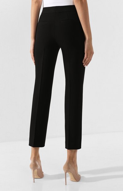 Брюки со стрелками VICTORIA, VICTORIA BECKHAM, арт. TRVV 145 PAW19 D0UBLE FACE STRETCH, фото 4