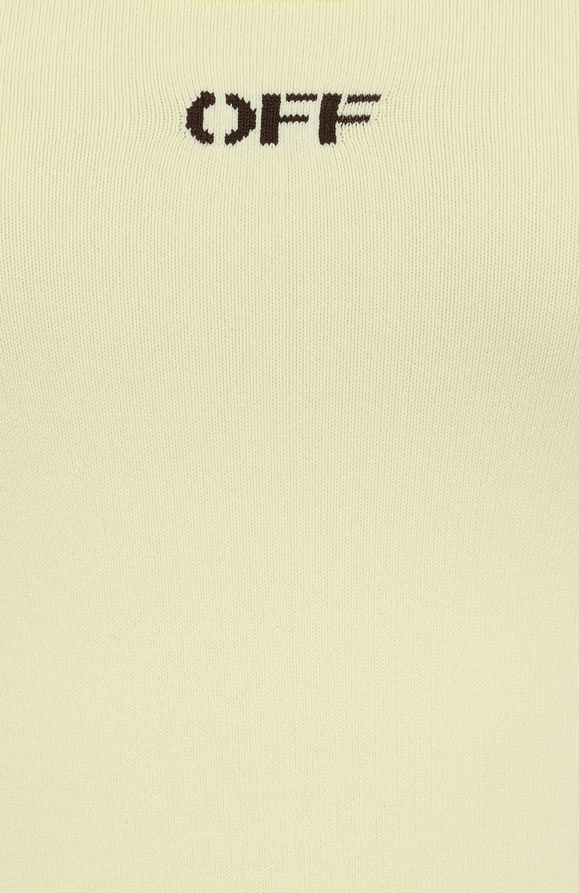 Платье из вискозы OFF-WHITE, арт. 0WHI12CS25KNI001146G, фото 6