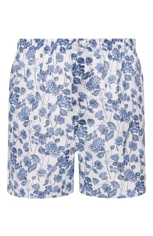 Хлопковые боксеры Zimmerli 75101 Синий 75101