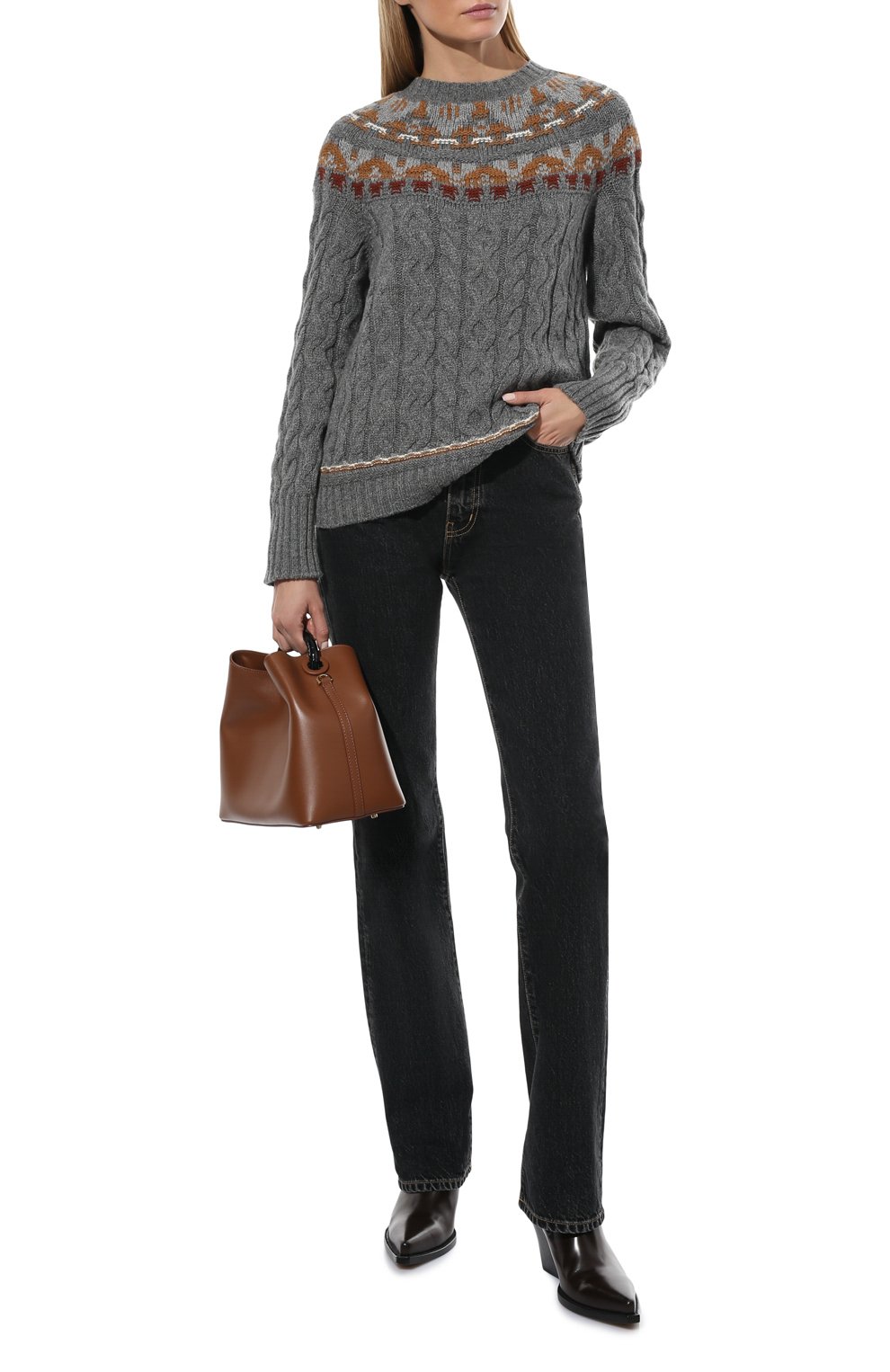 Кашемировый свитер LORO PIANA, арт. FAL8600, фото 2