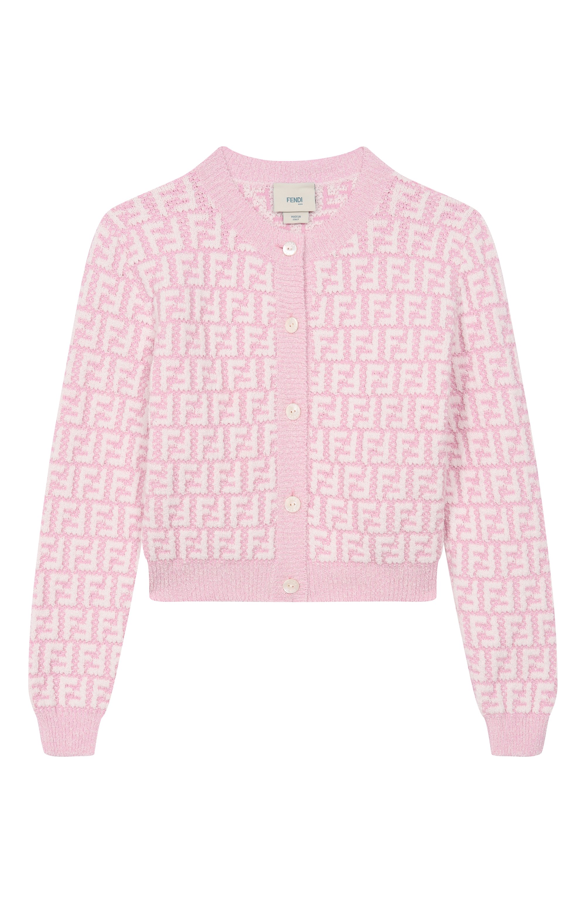 Кардиган из хлопка и вискозы FENDI, арт. JFG238/AVW7/8A-12+, фото 1