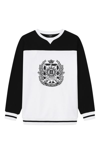 Хлопковый свитшот BALMAIN, арт. BY4P50