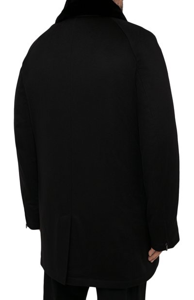 Кашемировое пальто с воротником из бобра ZILLI, арт. MAW-TIMBU-03001/0001/62-68, фото 4
