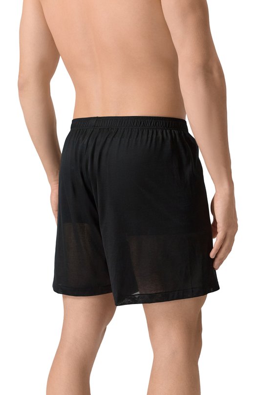 Хлопковые боксеры Zimmerli 252-846 Чёрный  252-846 Фото 3