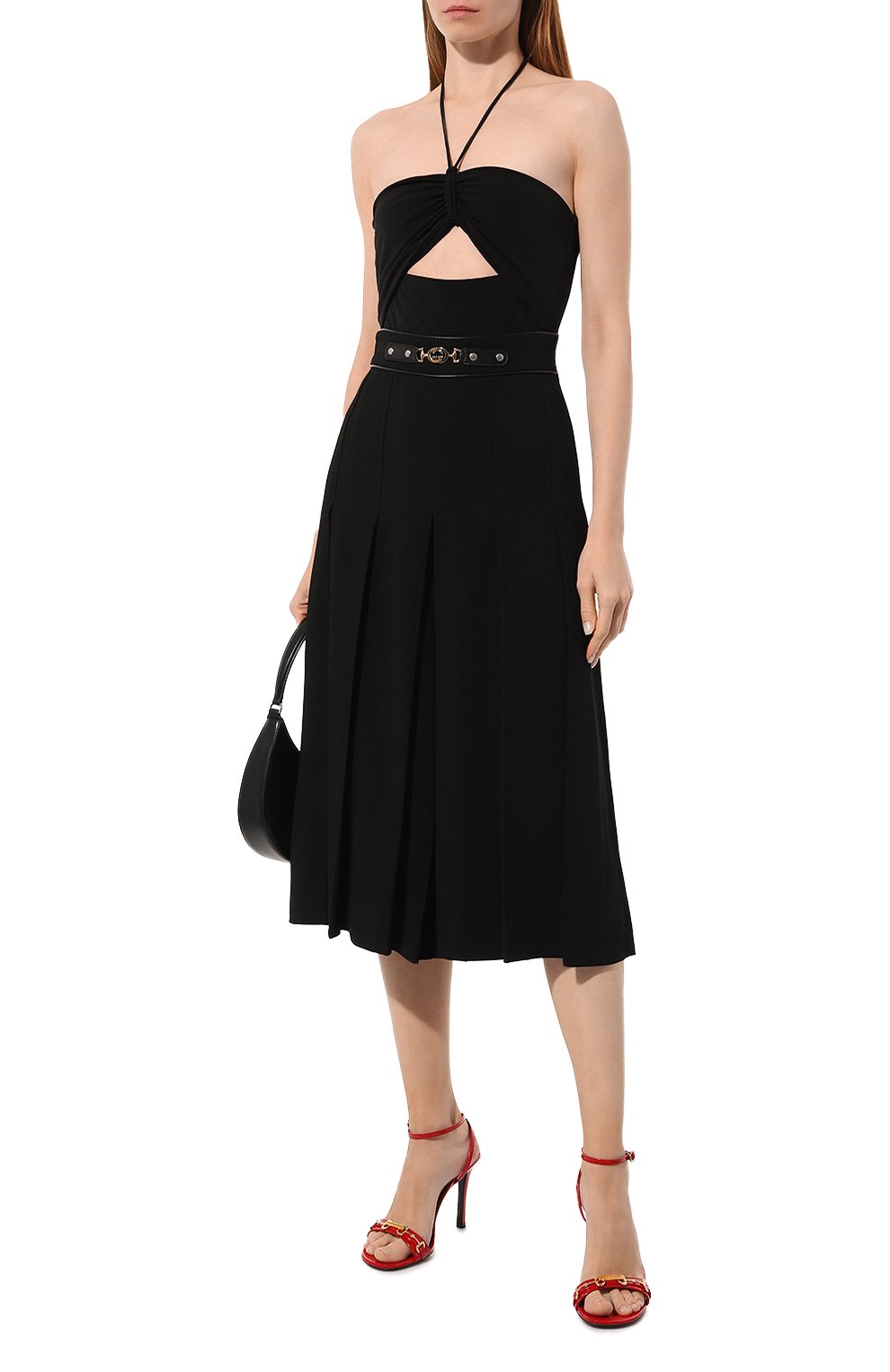 Брюки-кюлоты из вискозы GUCCI, арт. 596968 Z8AHU, фото 2