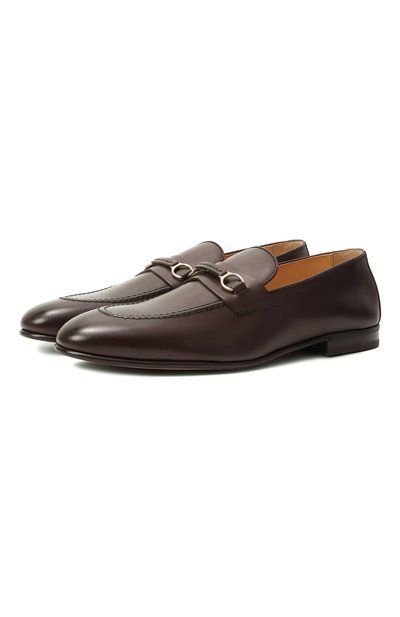 Мужские кожаные лоферы BRUNELLO CUCINELLI, арт. MZUDIPG728