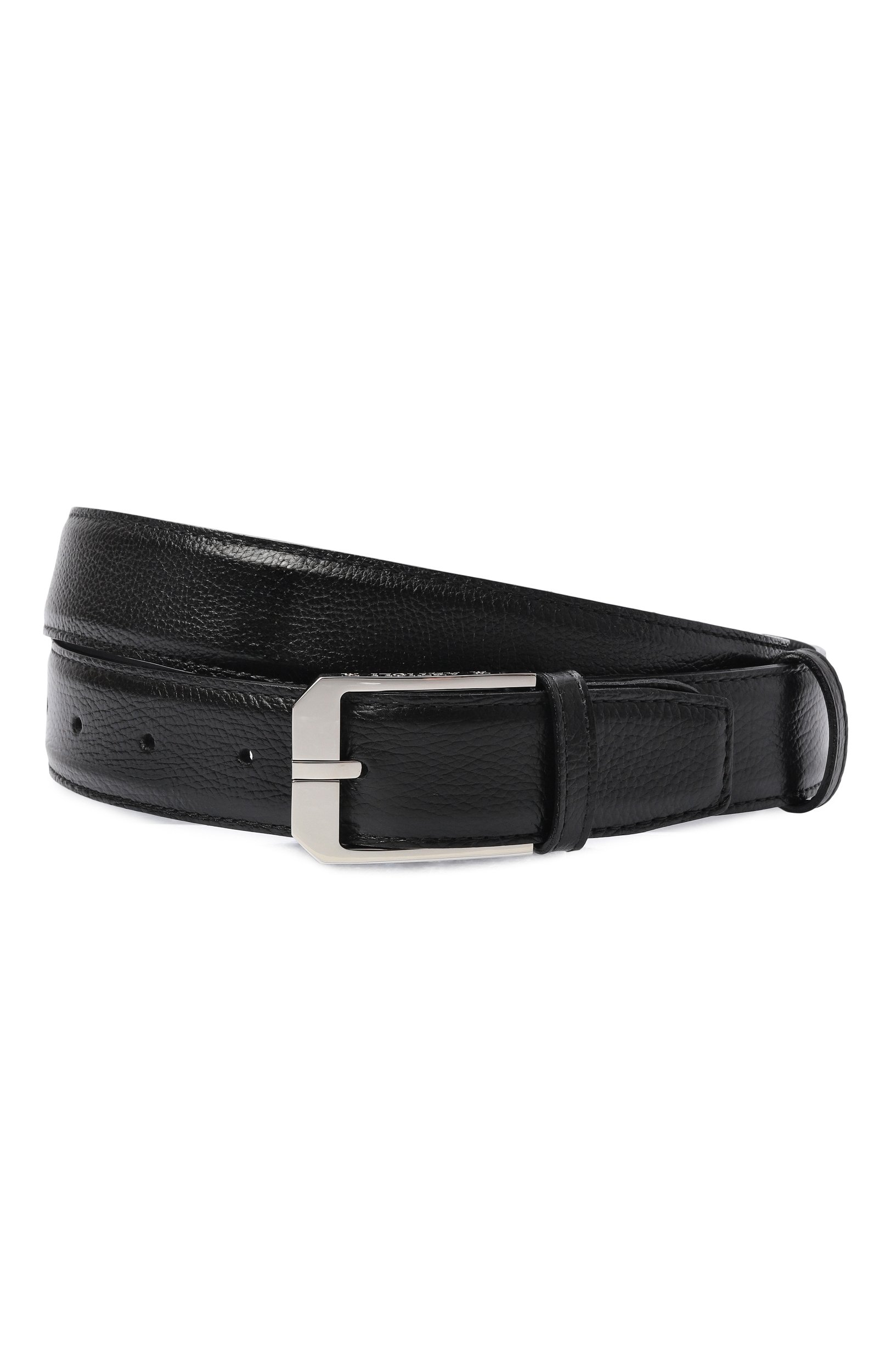 Кожаный ремень ARTIOLI черного цвета по цене 57900 руб., арт. BELTS/LAMA, фото 1 Кожаный ремень ARTIOLI, арт. BELTS/LAMA, фото 1
