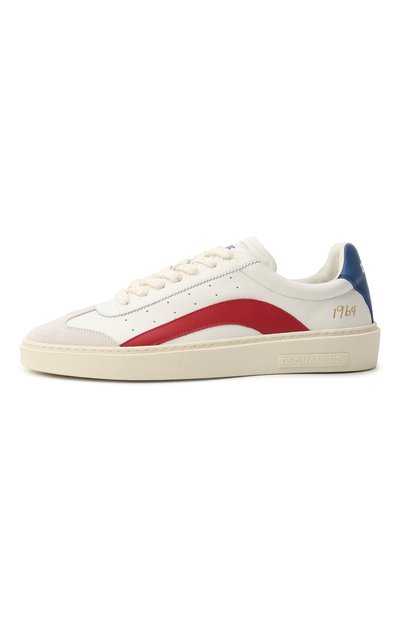 Кожаные кеды rider DSQUARED2, арт. SNM0441/01504118, фото 4