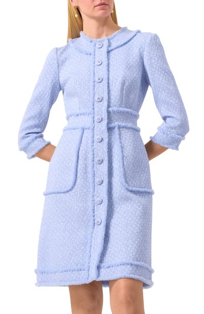 Твидовое платье DOLCE & GABBANA, арт. F6ARXT/HUMUA, фото 3